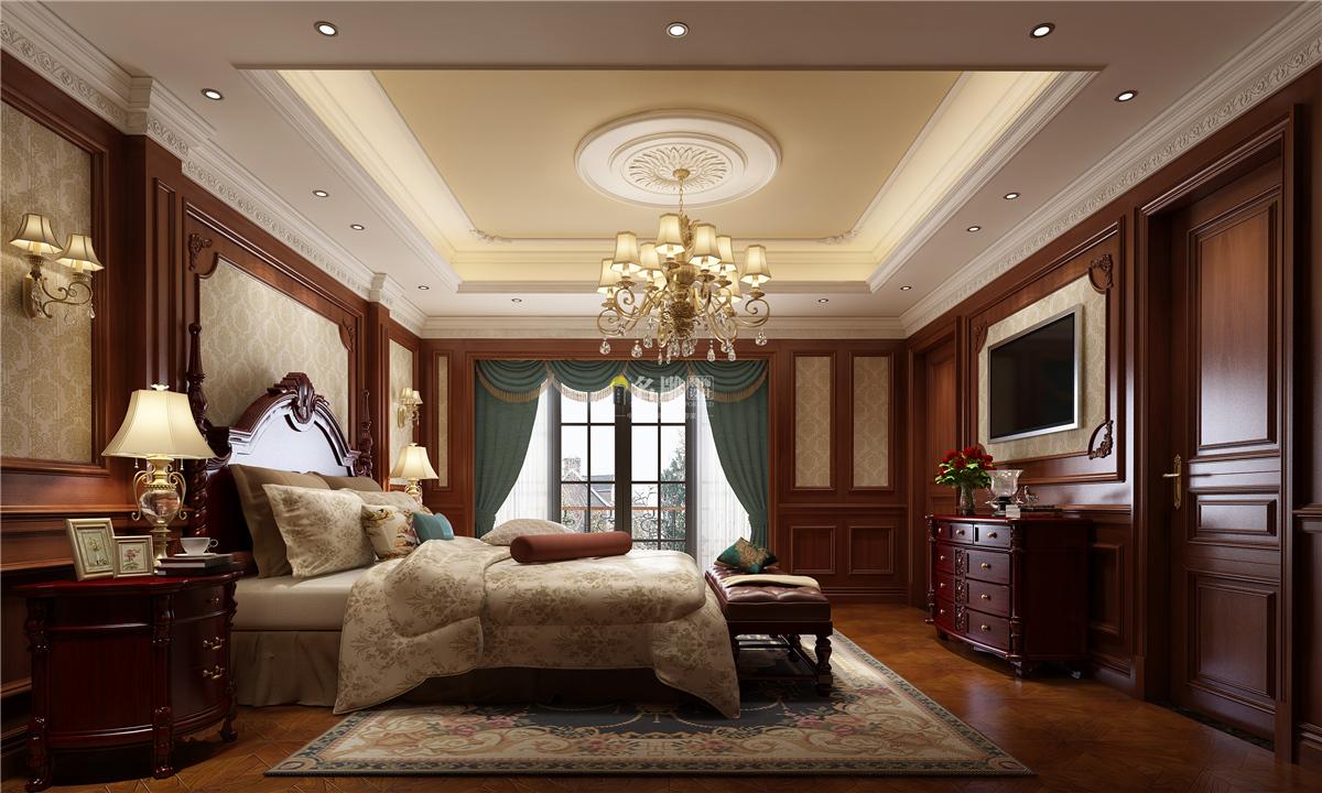 中式卧室装修风格设计_青岛新起点名匠装饰工程